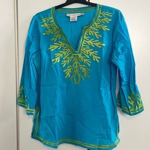 Gretchen Scott Designs Embroidered Tunic Goddess (XXL)